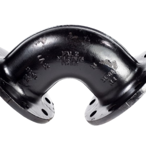 CURVA FOFO 90º COM FLANGES